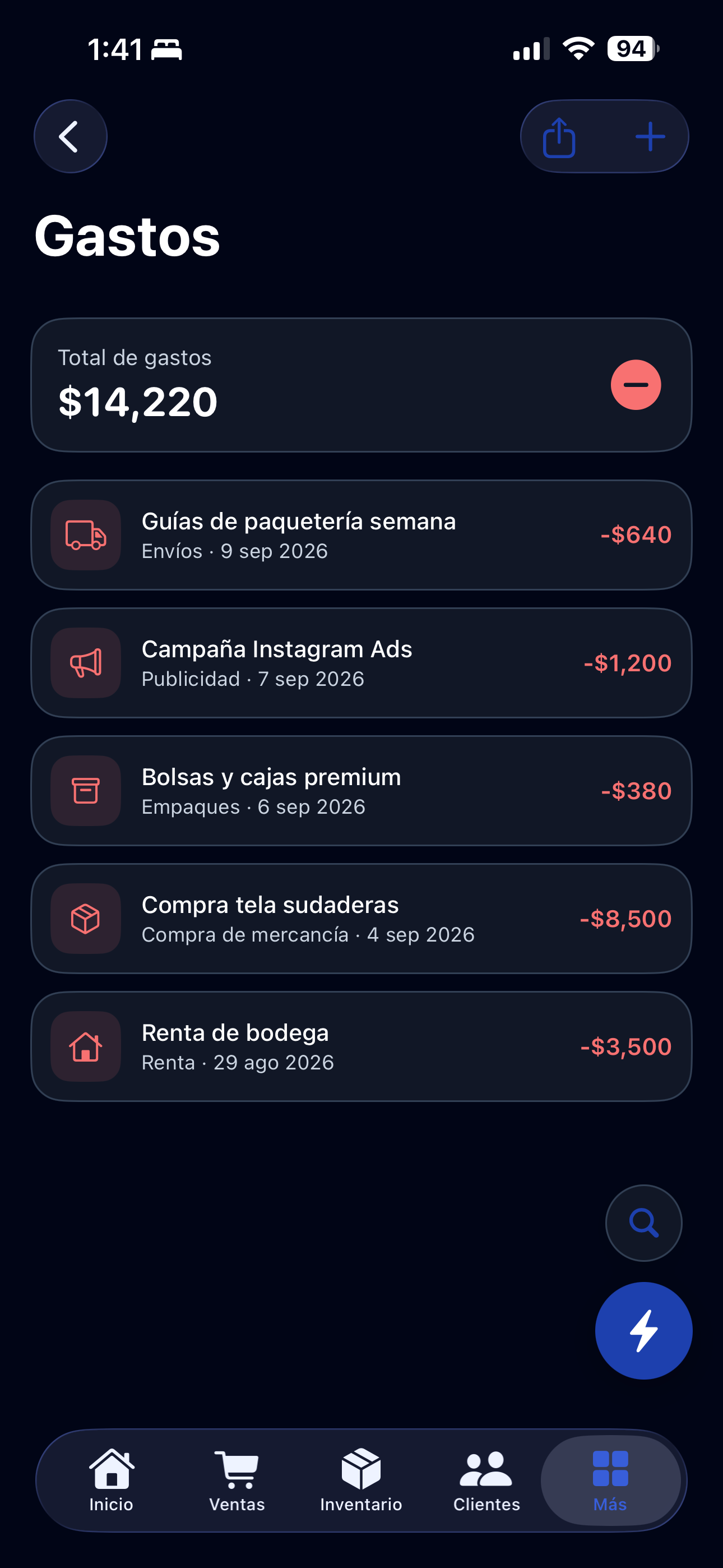 Gastos